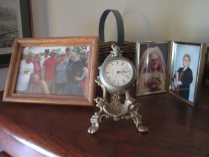 The Christmas watch stand