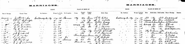 Calloway County, KY Marriage Record Source Information Ancestry.com. Kentucky, Marriage Records, 1852-1914 [database on-line]. Provo, UT, USA: Ancestry.com Operations Inc, 2007. Original data: Kentucky. Kentucky Birth, Marriage and Death Records – Microfilm (1852-1910). Microfilm rolls #994027-994058. Kentucky Department for Libraries and Archives, Frankfort, Kentucky.